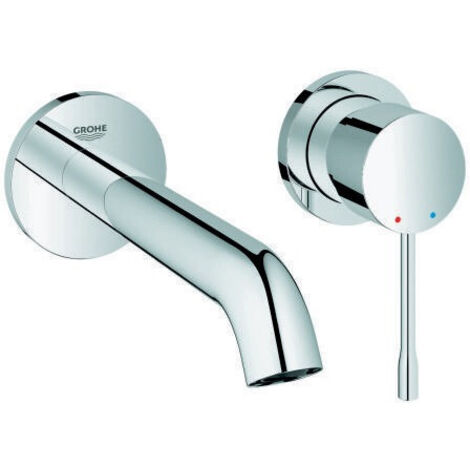 2 -buchi per fori per combustibili per carburante · Professore 183mm Chrome Grohe