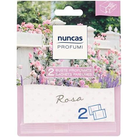 2 Buste Profumate per Cassetti Rosa Nuncas