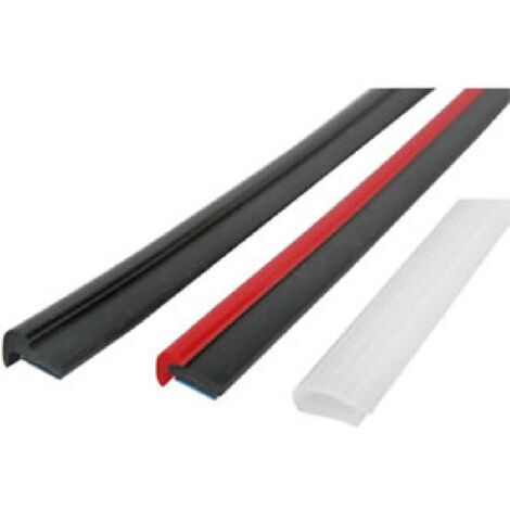 2 Butoirs de portes noir adhesifs 50cm x10