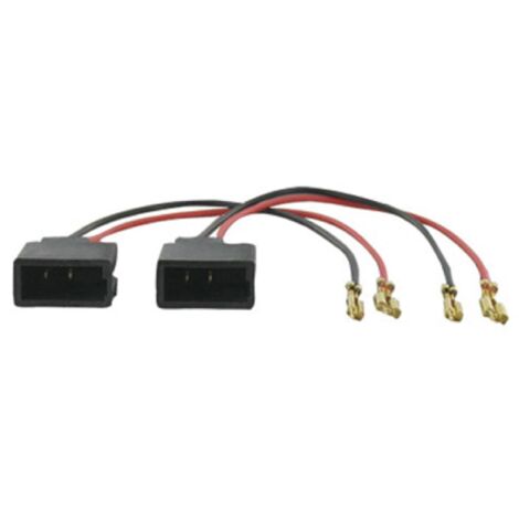 2 Cables adaptateurs haut-parleur C1 107 Aygo 05-13
