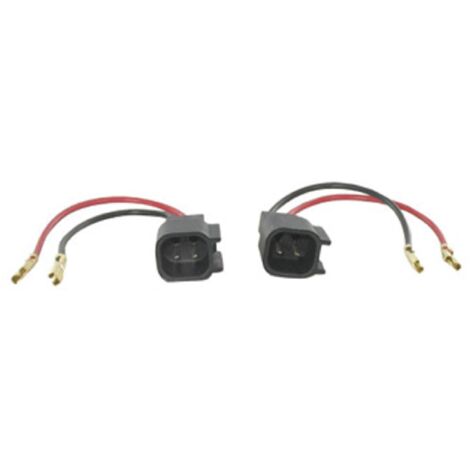 2 Cables adaptateurs haut-parleur compatible avec Ford Caliber RASC6033