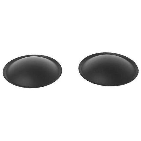 2 cache-poussière pour haut-parleurs de graves et subwoofers, sans absorption d'eau - 45 mm