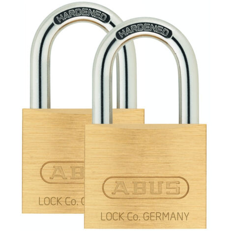2 CADENAS 40MM LAITON LEGER BLIST ABUS 0027403/4003318351020