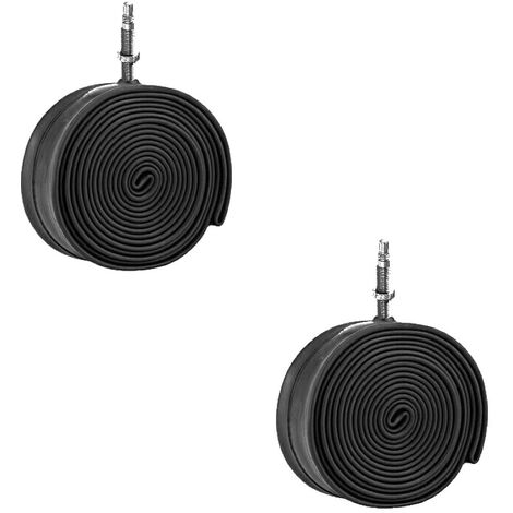 2 Camere daria 26 x 1 1/4 x 1 3/8 con Valvola Italiana per Pneumatici Sedia a Rotelle Carrozzina Bici