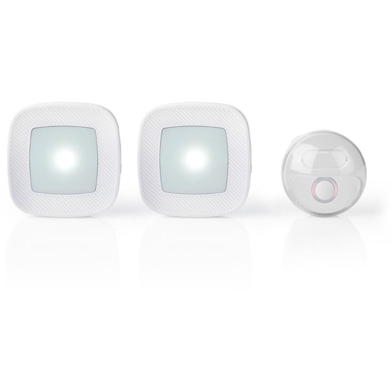 Nedis DOORB220CWT2 set citofono senza fili cavo di...