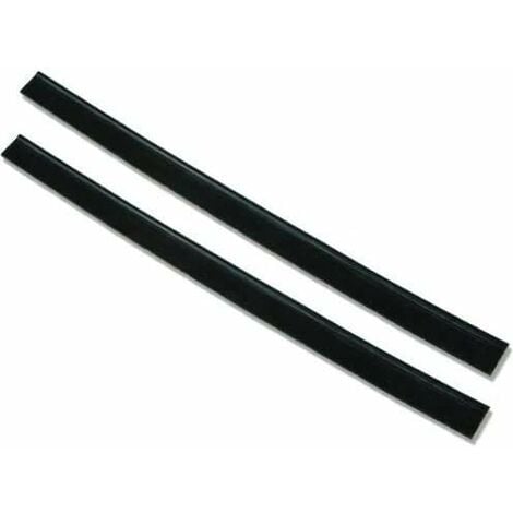 LE PLUS DE L'ENTRETIEN 2 Caoutchoucs pour raclette ÃƒÂ vitres Deux Faces 25cm - Pulex