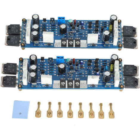 2 Cartouches Amplificateur Audio Puissant L12‑2, Platine Ampli 2 Canaux Haute Fidélité Faible Distortion