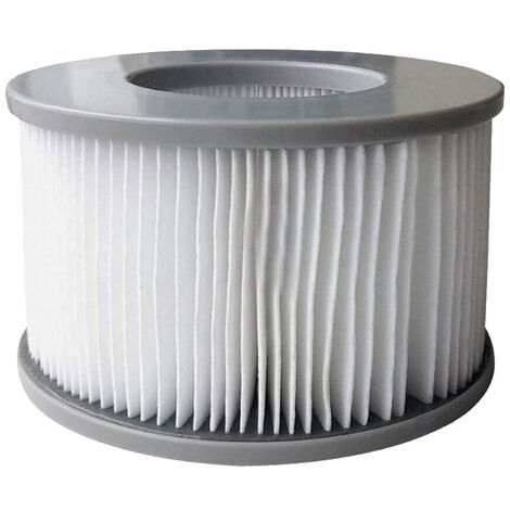 2 cartouches filtrantes de remplacement pour spa gonflable MSPA + 2 filets de protection