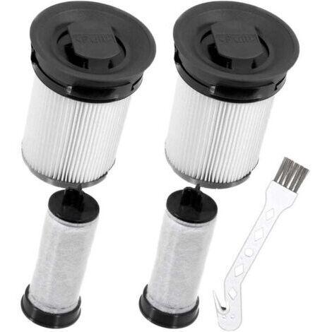 2 cartouches filtrantes pour aspirateur Miele TriFlex HX1, remplacement, filtre lavable, pour aspirateur sans fil, filtres lavables