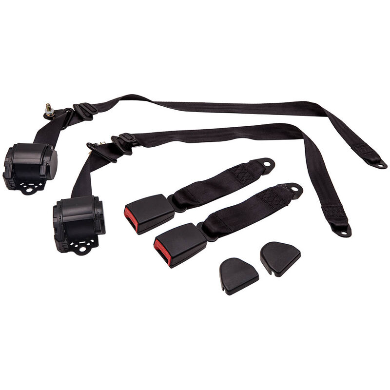 2 Ceintures De Sécurité Rétractables 3 Points Pour Jeep Cj Yj Wrangler 1982-1995