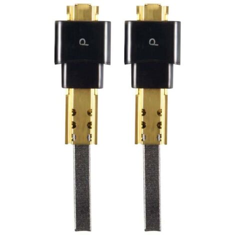 2 cepillos de carbón para motor de aspiradora (6,5 x 11 x 32 mm), de alta calidad.