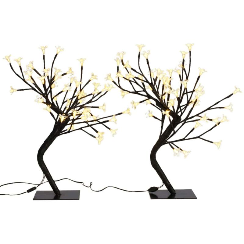 Holiday Ornaments Warm White vidaXL