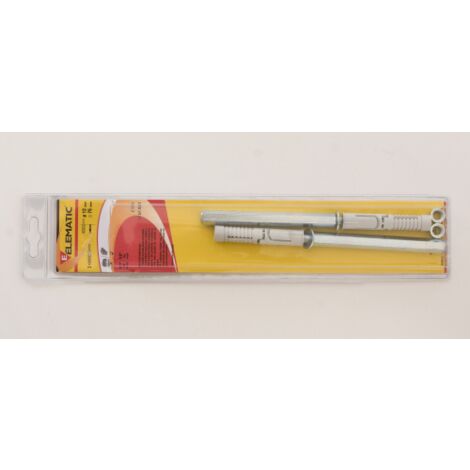 2 chevilles EMS Elematic Cheville 12x12x100 mm pour tablette