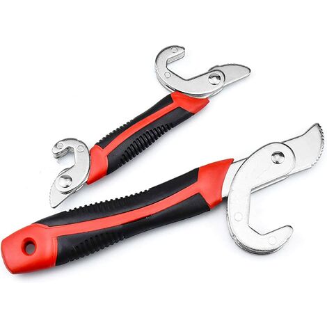 2 clés à molette de 6-22,22-32 mm Clés Réglables Multifonctionnelles Kit de Clés Universelles (2 PCS)