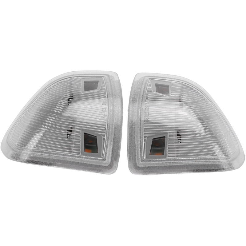 Debuns - 2 clignotants led pour rétroviseur gauche et droit 68302828AA 68302829AA, remplacement pour Dodge Ram 1500 (2011-2017), blanc transparent,de