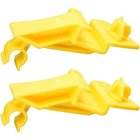 2 clip per cofano, fermi per barra del cofano, clip per barra del cofano, clip manuale