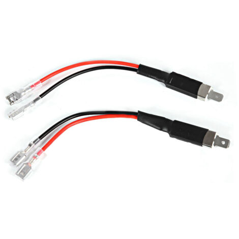 2 connecteurs de câblage à conversion simple H1 pour ampoules de phares LED