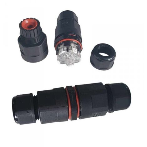 2 Connettori Veloce IP68 Forma I Manicotto Collegamento Cavo Esterno 5P 97x30mm
