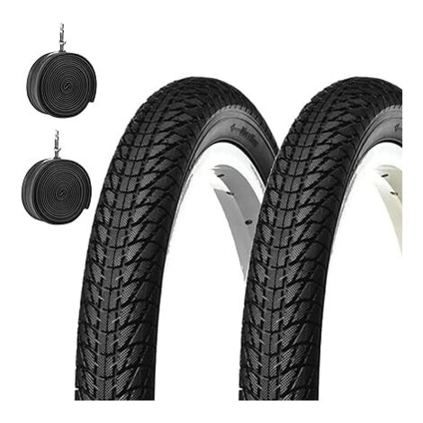 2 COPERTONI + 2 CAMERE D'ARIA 16 x 1.75 BICI BAMBINO Ecovelo