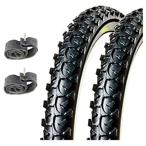 2 COPERTONI + 2 CAMERE D'ARIA 26 X 1.95 D'ARIA MOUNTAIN BIKE Ecovelo