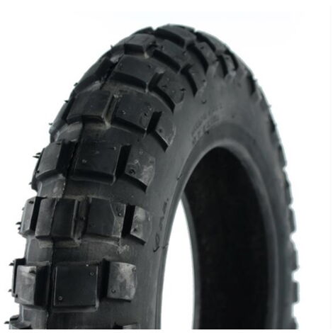 2 Copertoni 3.00-10 Pneumatici Tassellati 4PR Gomme Rinforzate per Vespa Ape e Lambretta Moto 10 Pollici