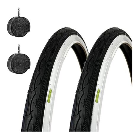 2 COPERTONI+ CAMERE PNEUMATICI BICI CITY BIKE BIMBO DONNA