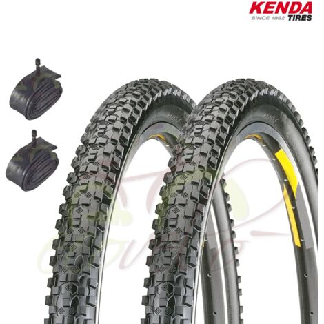 2 COPERTONI MTB 29X2.10 + CAMERE CON VALVOLA AMERICANA PNEUMATICI MOUNTAIN BIKE