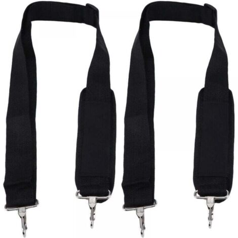 2 correas ajustables para cortacésped, de nailon resistente, para soplador de hojas y jardín.