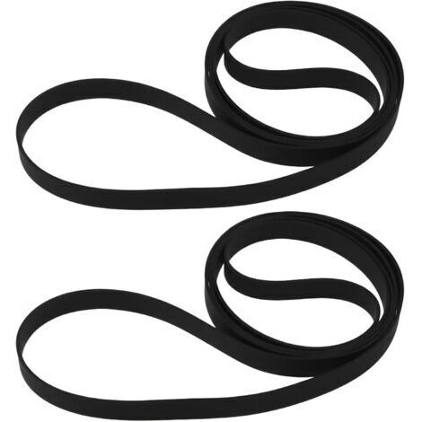 2 Courroies de Platine Vinyle Style Rétro 622,3 X 5,08 X 0,5842 Mm Compatible avec Pioneer PL-A35D PL-A45 Et PL-A45D.