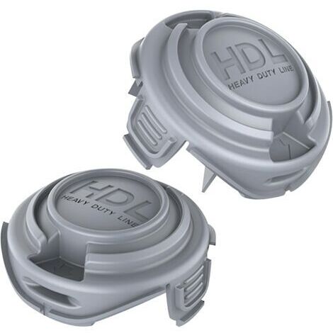2 couvercles de bobine de débroussailleuse compatibles avec 90588530, capuchons de rechange pour coupe-bordure STC5433 TYPE1, STC5433PC(2 capuchons)