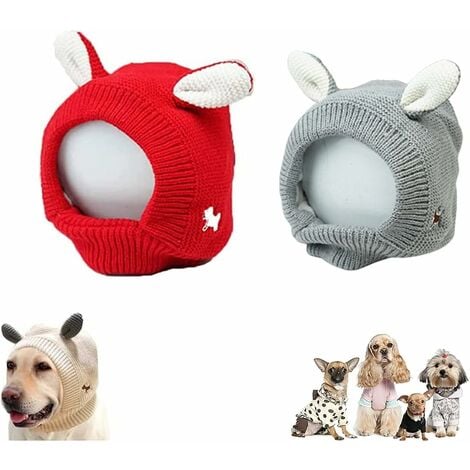 GEEZO Cache-oreilles pour chien pour protection contre le bruit, casque  antibruit pour chiens, 25 dB NRR, bouchons d'oreilles pour protection  auditive