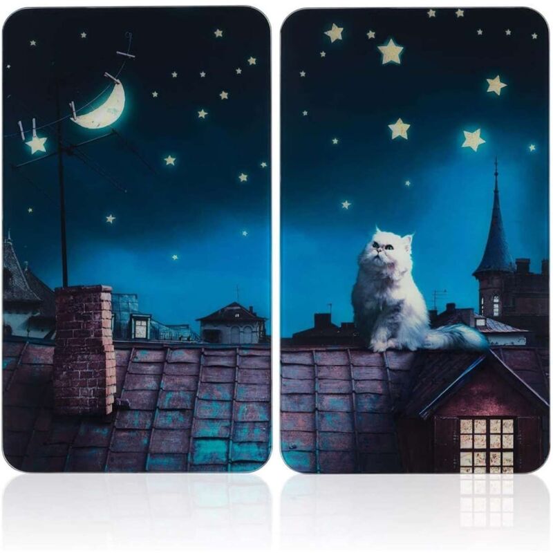 Wenko - 2 Couvre-plaques universel