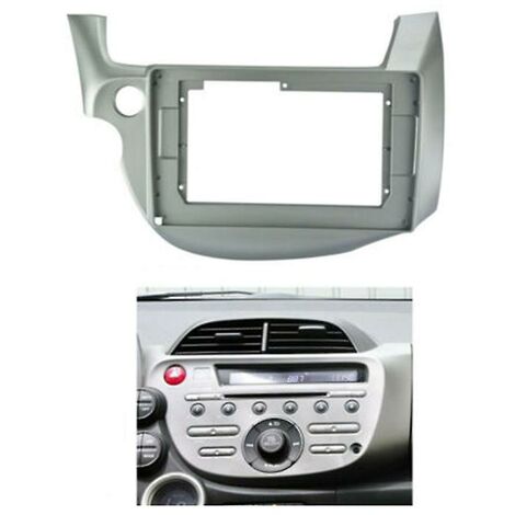 2-DIN-Auto-Blende für Armaturenbrettmontage, Doppel-DIN-DVD-Rahmen für Fit Jazz (links) 2008–201