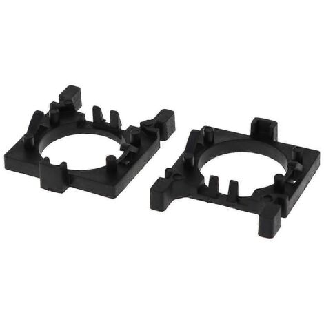 2 douilles d'ampoules de phares LED H7 pour Ford Focus 2 et Fiesta MK2, avec adaptateur.