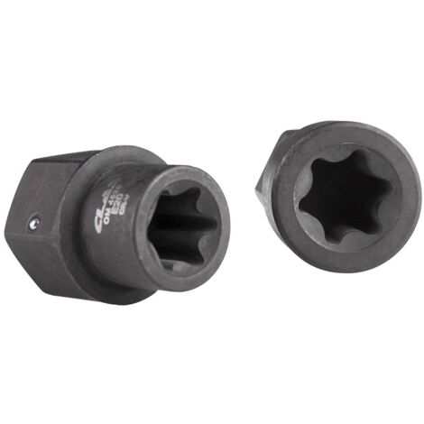 2 douilles Torx femelles E20-E24 CrV pour étriers MAN - OM 4526 - CLAS Equipements