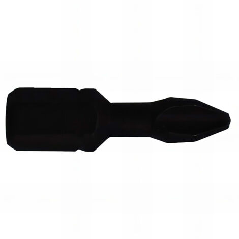 2 embouts de vissage série 1/4" 25 mm - Phillips PH1 - Impact - 51101IMP.02 - Leman