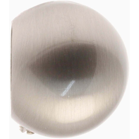 2 Embouts Let - Chrome Mat - Diamètre 16