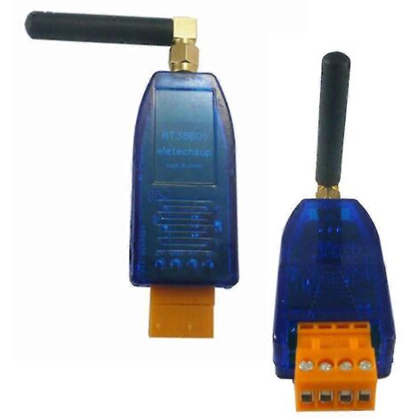 2 émetteurs-récepteurs sans fil RS485 20 dBm 433 MHz, modem radio VHF/UHF pour appareils intelligents