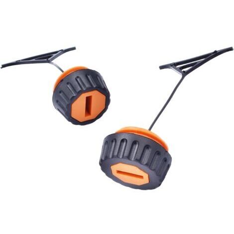 2 en 1 Bouchon de carburant et bouchon d'huile pour Stihl 010 011 012 020 020t 021 023 024 025 026 028 034 034s 036 038 048 Tronçonneuse