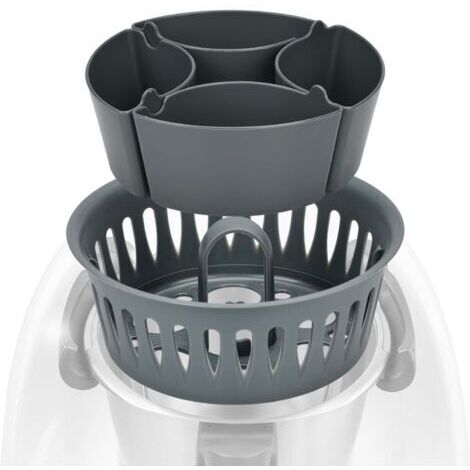 2 en 1 Cuiseur à œufs, Cuiseur Oeuf compatible avec Thermomix TM5 TM6 TM31,Cuiseur à œufs Thermomix - Jusqu'à 4 œufs pochés et 6 œufs à la coque, muffins
