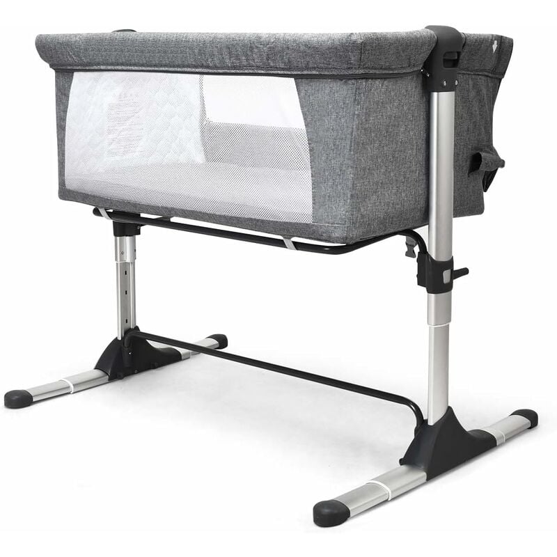

2 en 1 Cuna para Bebé Plegable Cuna de Colecho Altura Ajustable Bebé Cama para Viaje Hogar Dormitorio