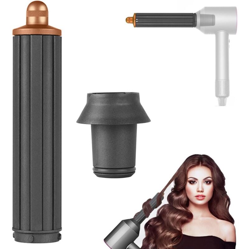 2 en 1 Multifonctionnels Pièces de Rechange Hair Styler, 40mm Accessoires pour Sèche - cheveux Dyson, pour Dyson Façonner Plusieurs Styles de Cheveux
