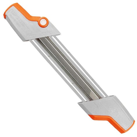 GUAZHUNIFR 2 en 1, pour tronçonneuse, diamètre Ø 4,0 mm（blanc orangé）