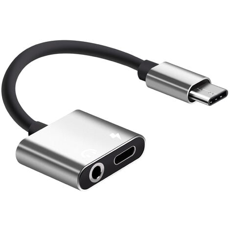 Écouteurs USB C Casque USB Type C avec Audio Stéréo Contrôle du