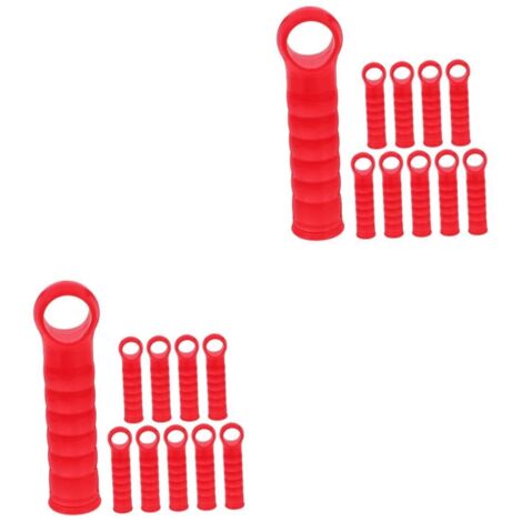 2 Ensembles Capuchons De Remplacement Pour Manche De Balai Et Mop Embouts