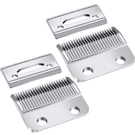 2 Ensembles de Lames de Tondeuse Réglables, Lame de Rechange pour Tondeuse à Cheveux Option 1006