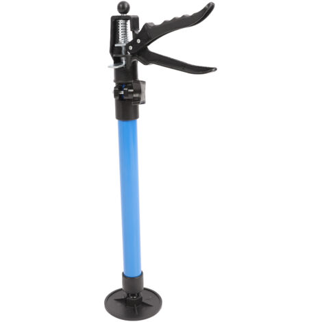 2 ensembles de poteaux de Support réglables 50-115cm, bases universelles antidérapantes, tige télescopique rapide pour armoire en acier allié