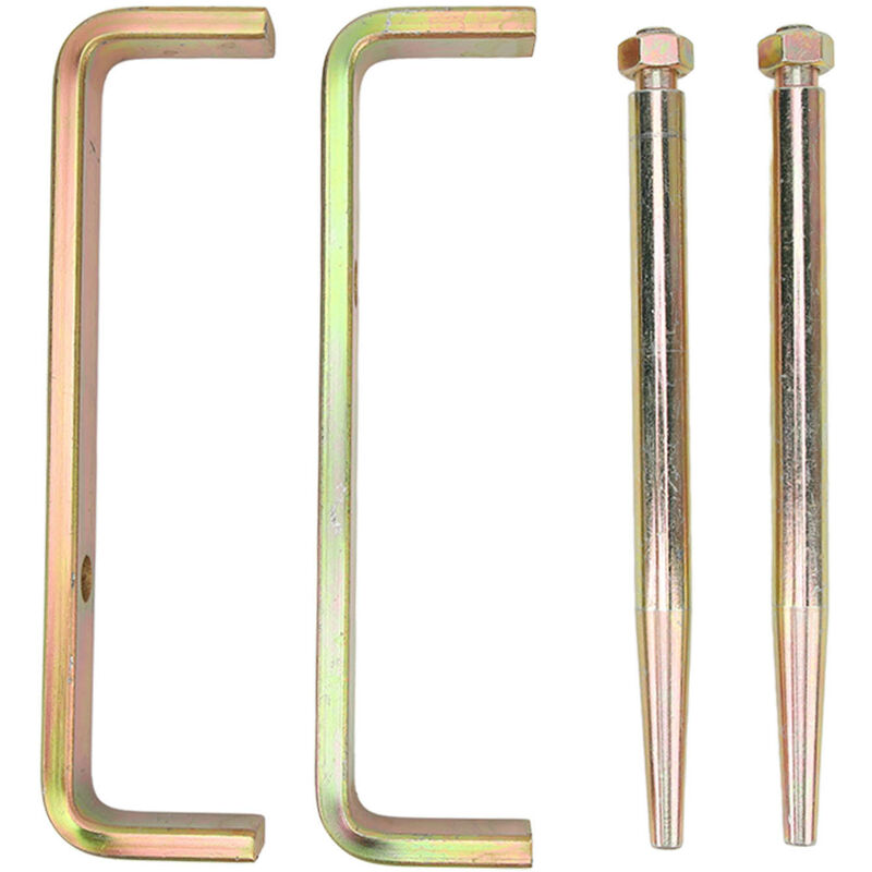 Jeffergarden 2 ensembles de support de culasse de moteur fiable et robuste, support de culasse de haute dureté universel pour voiture pour