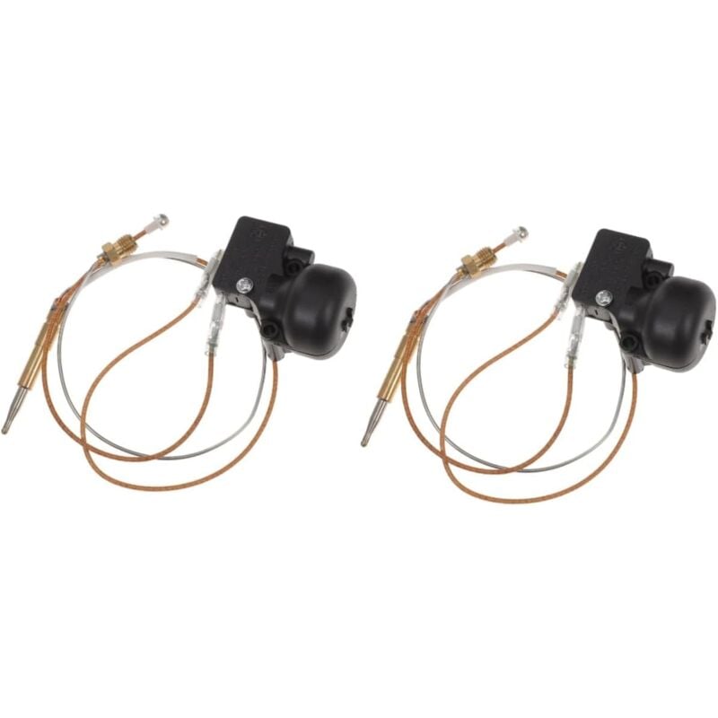 Coocheer - 2 Ensembles Interrupteur De Décharge De Sécurité Radiateurs Au Propane Chauffage Au Propane Allume-feu Radiateurs Extérieurs Au Propane