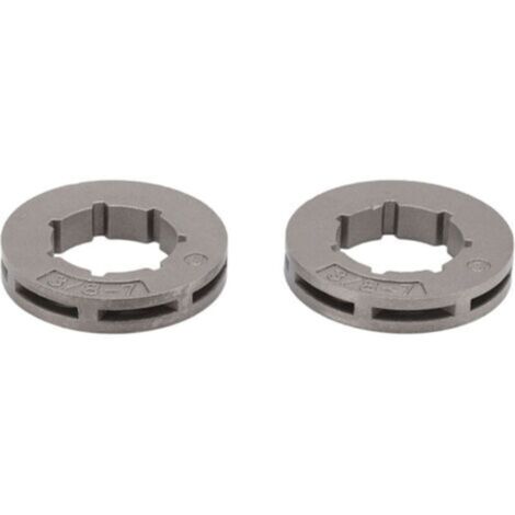 2 Ensembles Pour Tronçonneuse Chaîne 3/8" 7 Dents Compatible Modèles 55 262XP 455 460 -